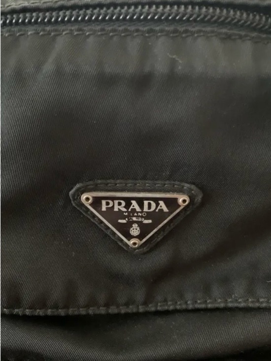 Prada Handbags - Prada Black Nylon Backpack